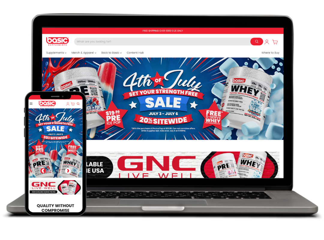 Basic Supplements Website