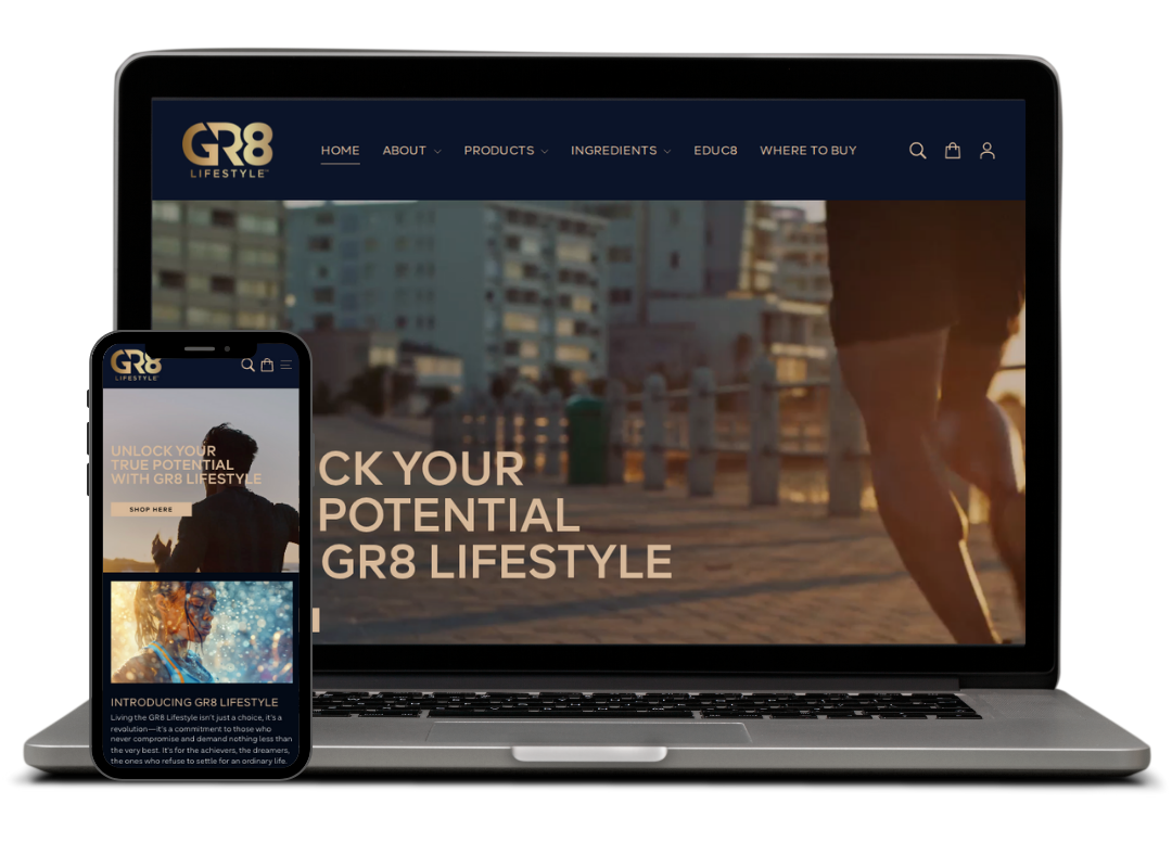 GR8 Lifestyle Website